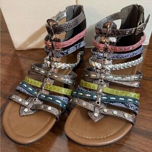 Maurice’s Multicolor Size 8.5 Gladiator Sandals